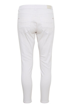 CrHolly Jeans - Baiily Fit 7/8 - Snow White - bakside